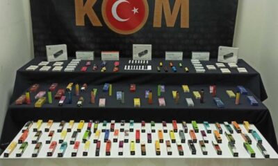 Denizli’de kaçak elektronik sigara çetesine operasyon! 2 gözaltı, 1 tutuklama..