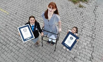 ”Dünyanın en uzun boylu kadını” Rumeysa Gelgi, Guinness Rekorlar Kitabı’na girdi!.