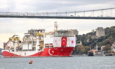 “Yavuz” İstanbul Boğazı’ndan geçerek Karadeniz’e açıldı!.