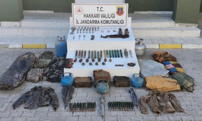 Hakkari’de PKK’ya darbe! Mağaraları boşaltıldı!.