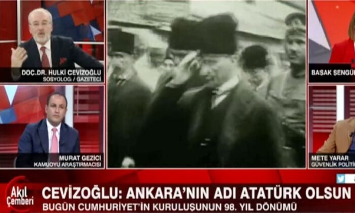 Hulki Cevizoğlu, Ankara’nın adının Atatürk olmasını istedi!.