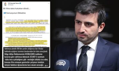 İBB’nin iftirası hukuktan döndü! Selçuk Bayraktar’dan manidar karar..