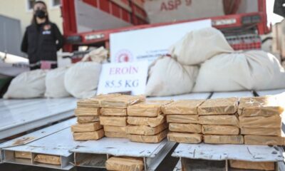 İstanbul Pendik Limanı’nda 85,5 kilogram eroin yakalandı!.