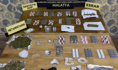 Malatya merkezli 3 ilde uyuşturucu operasyonu! 21 gözaltı..