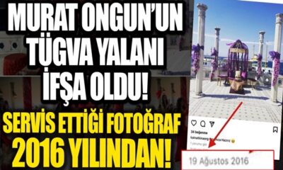 Murat Ongun’un TÜGVA yalanı elinde patladı! Servis ettiği görüntüler 2016 yılından..