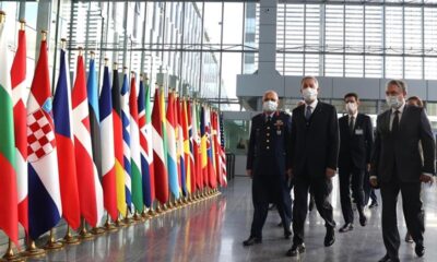 NATO’dan çekilme sonrası ilk zirve toplantısı! Bakan Akar NATO Karargahı’nda..