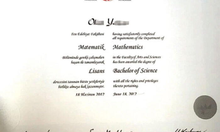 Kampanyaya gel!. 500 liraya ODTÜ diploması!.