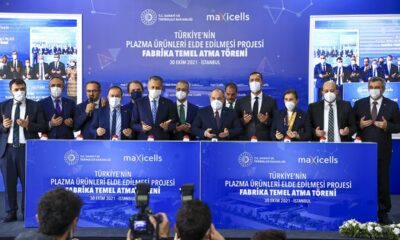 Türkiye’nin ilk yerli plazma üretim tesisinin temeli atıldı!.