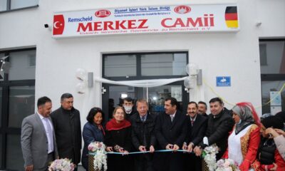 Almanya’da DİTİB Camisi ibadete açıldı!.