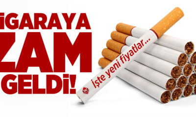 Kodamandan vergi almaya gücü yetmeyen devlet yine sigaraya zam yaptı!. İşte yeni fiyatlar…