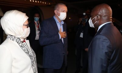 Cumhurbaşkanı Erdoğan Angola’da..