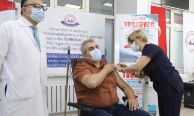 TURKOVAC aşısı, 2 doz Sinovac aşısı olmuş gönüllülere uygulanmaya başlandı!.