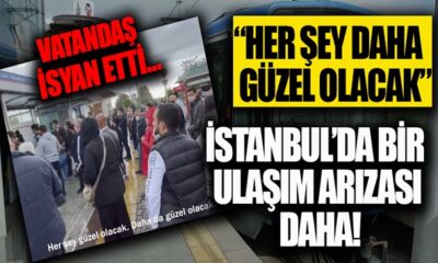 Topkapı-Habipler Tramvay Hattı’ndaki arıza vatandaşa isyan ettirdi! “Her şey daha güzel olacak!.”