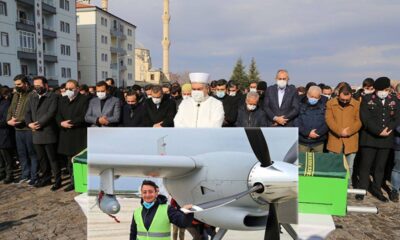 Baykar uçak mühendisi Tarık Kesekci son yolculuğuna uğurlandı!.