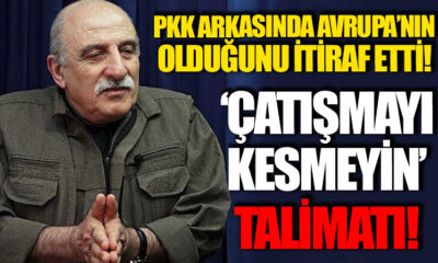 Elebaşı Kalkan arkalarında Avrupa’nın olduğunu itiraf etti! “Çatışmayı kesmeyin dediler!.”
