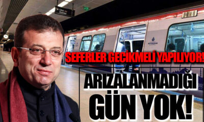 İstanbul’da ulaşım krizi bitmedi! Seferler teknik arıza nedeniyle gecikmeli yapılıyor!.
