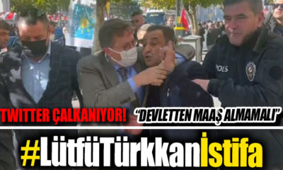 Sosyal medya ayakta! Şehit ağabeyine küfreden Türkkan’ın istifası isteniyor!. #LütfüTürkkanİstifa