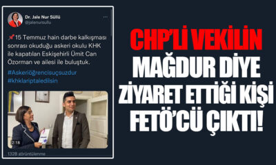 CHP’li vekilin mağdur diye ziyaret ettiği kişi kripto FETÖ’cü çıktı!.