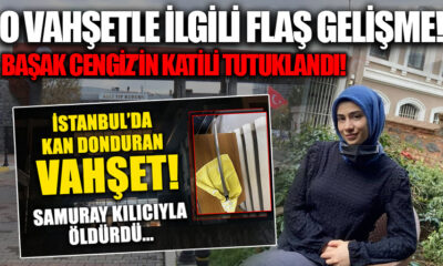 Ataşehir’de dehşet! Genç kadını samuray kılıcıyla öldüren katil tutuklandı!.