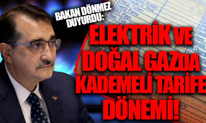 Elektrik ve doğalgazda kademeli tarife dönemi başlıyor!.