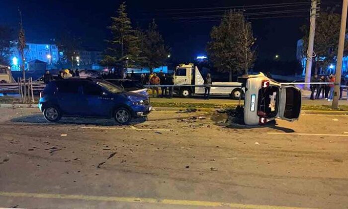 Aksaray’da zincirleme kaza! 8 yaralı..