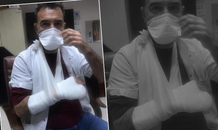 Malatya’da alkollü hasta, sağlık çalışanlarına saldırdı!.