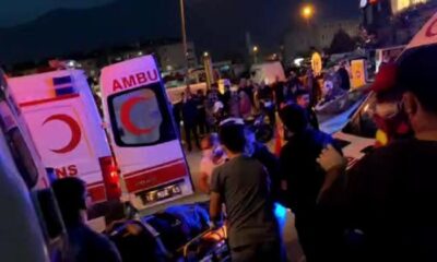 İşçileri taşıyan minibüs kaza yaptı! Çok sayıda yaralı var!.