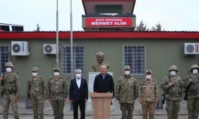 Süleyman Soylu İdlib sınırındaki hudut karakolunu ziyaret etti!.
