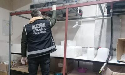 Yılbaşı öncesi piyasaya sürülmek üzere hazırlanan 4 ton sahte içki ele geçirildi!.