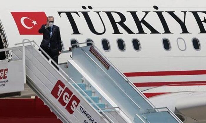 Cumhurbaşkanı Erdoğan, Türkmenistan’da..