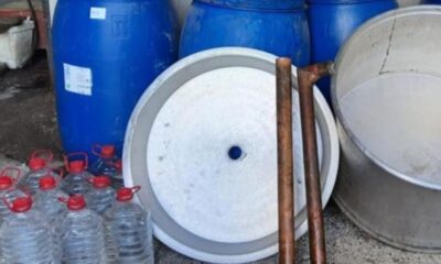 Adana’da sahte içki operasyonu..