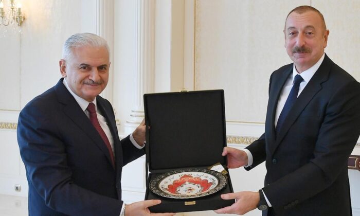 İlham Aliyev, AK Parti Genel Başkanvekili Binali Yıldırım’ı kabul etti!.
