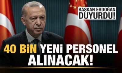 40 bin yeni sağlık personeli alınacak!.