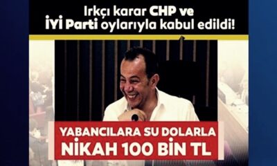 Bolu’da yabancılara su dolarla, nikah 100 bin TL.. Irkçı karar oy çokluğu ile kabul edildi!.