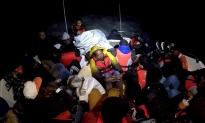 Bodrum’da Türk Kara Sularına itilen 44 düzensiz göçmen kurtarıldı!.