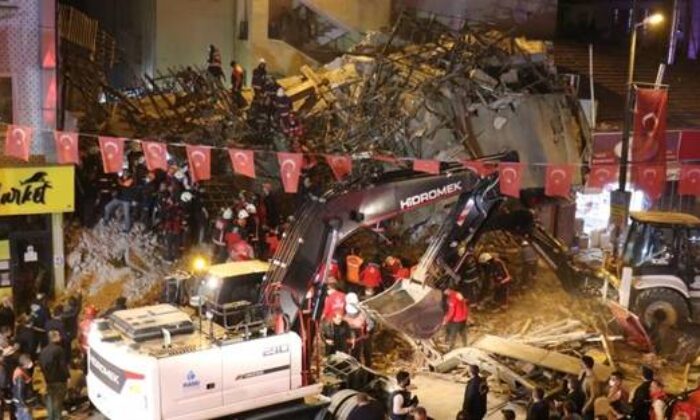 Malatya’da çöken bina ile ilgili iddiaların ardından işyeri sahibi gözaltına alındı!.
