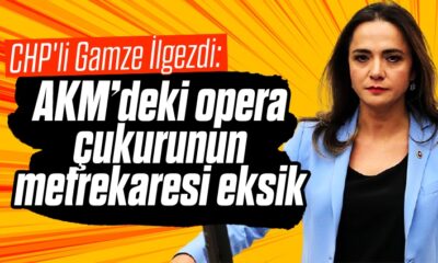 CHP’li Gamze İlgezdi yeni AKM binasını beğenmedi! Metrekaresi eksikmiş!.