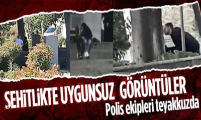Edirnekapı Şehitliği’nde ki rezalete polis el koydu!.