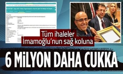 CHP’li Hatay Büyükşehir Belediyesi’nden İmamoğlu’nun sağ kolu Necati Özkan’a 6 milyonluk ihale kıyağı..
