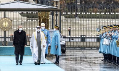 Abu Dabi Veliaht Prensi Şeyh Muhammed bin Zayed Ankara’da..