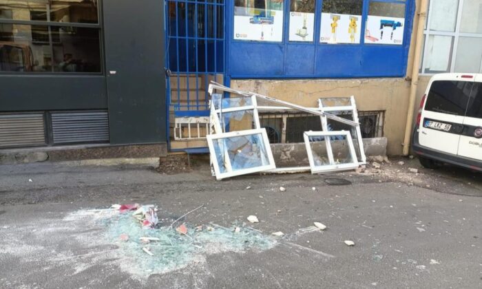 Eyüpsultan’da işyerinde patlama..