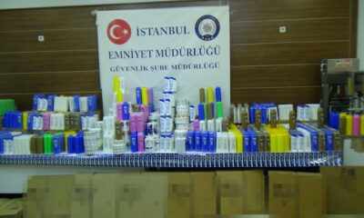 Bağcılar’da merdiven altı imalathanede, sahte şampuanlar ele geçirildi!.