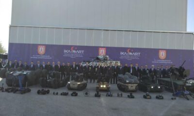 Ankara’da yerli ve milli insansız kara araçları sergilendi!.
