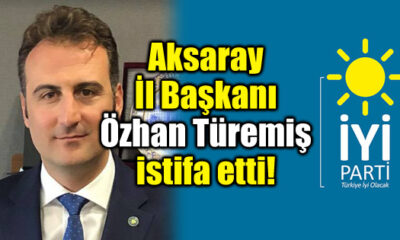 İYİ Parti’de istifa..