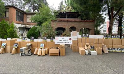 İzmir ve Manisa’da kaçakçılık operasyonu…