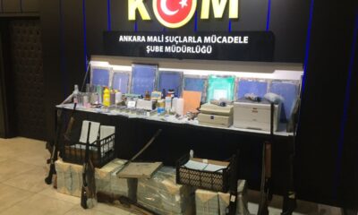 Ankara’da sahte para çetesine operasyon! 11 gözaltı..