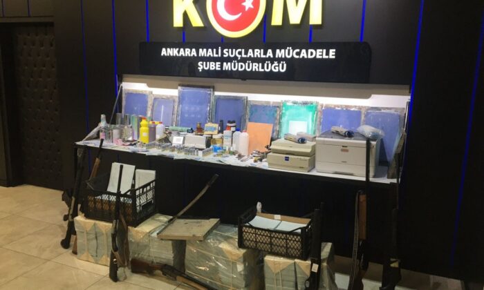 Ankara’da sahte para çetesine operasyon! 11 gözaltı..