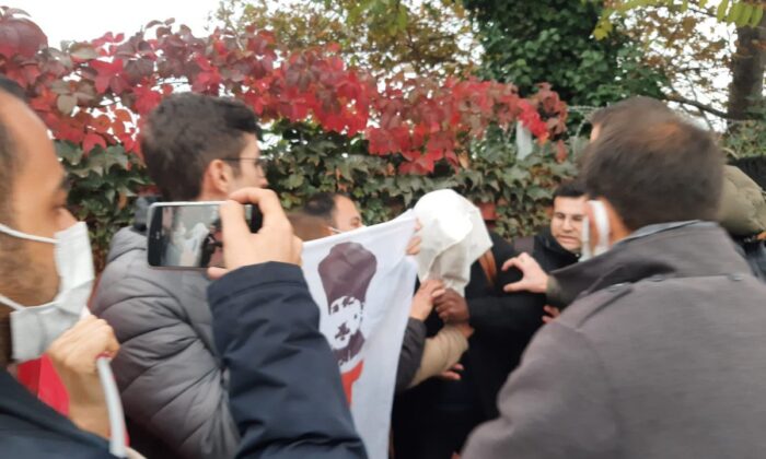 TGB’nin başına çuval geçirdiği kişi sivil çıktı!.