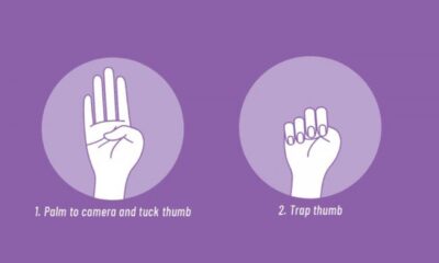 ABD’de TikTok’ta gördüğü yardım işaretini yapan kız kurtarıldı!.