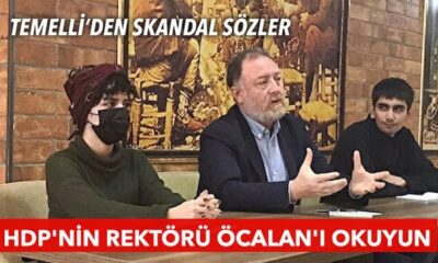 HDPKK’lı Sezai Temelli’den gençlere skandal çağrı! “HDP’nin rektörü Öcalan’ı okuyun!.”